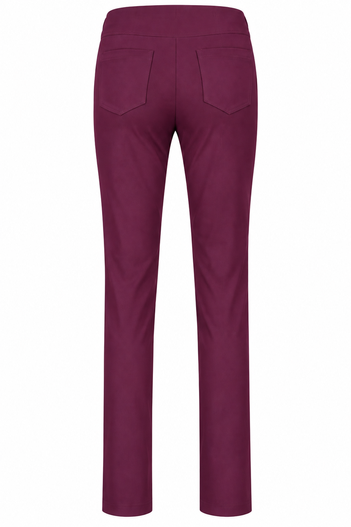 Robell Bella Fleece Lined Full Length Trousers Purple 51559-54025-580- 31" Leg